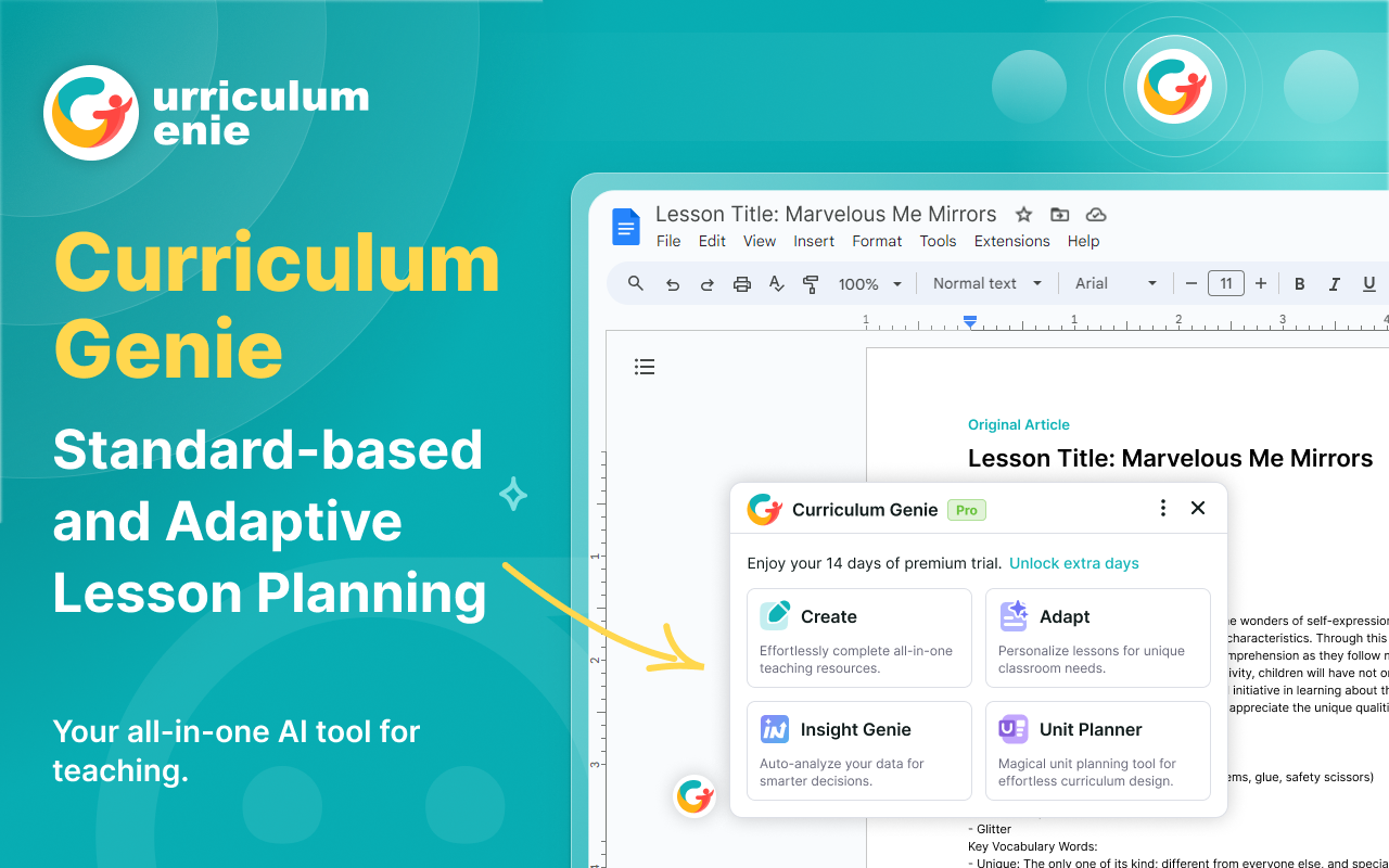 Curriculum Genie - 截图 5