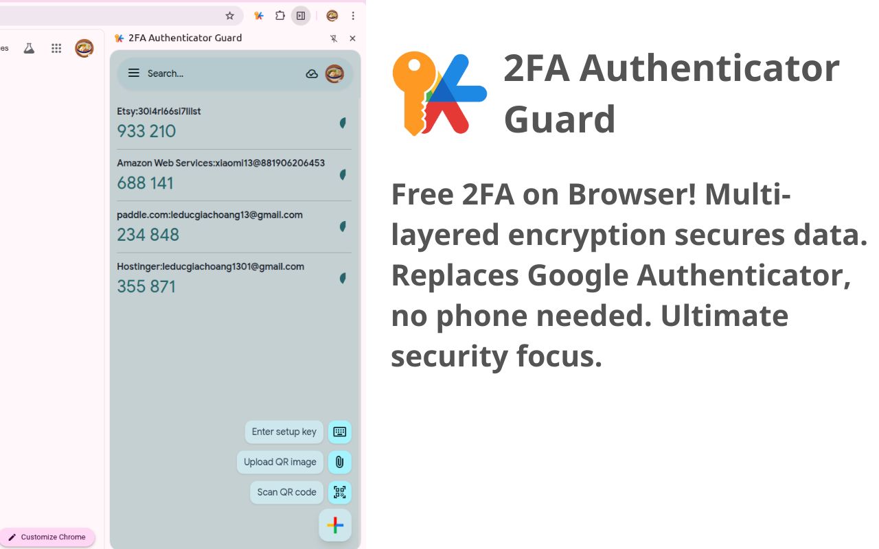 2FA 验证器守卫 - 截图 5