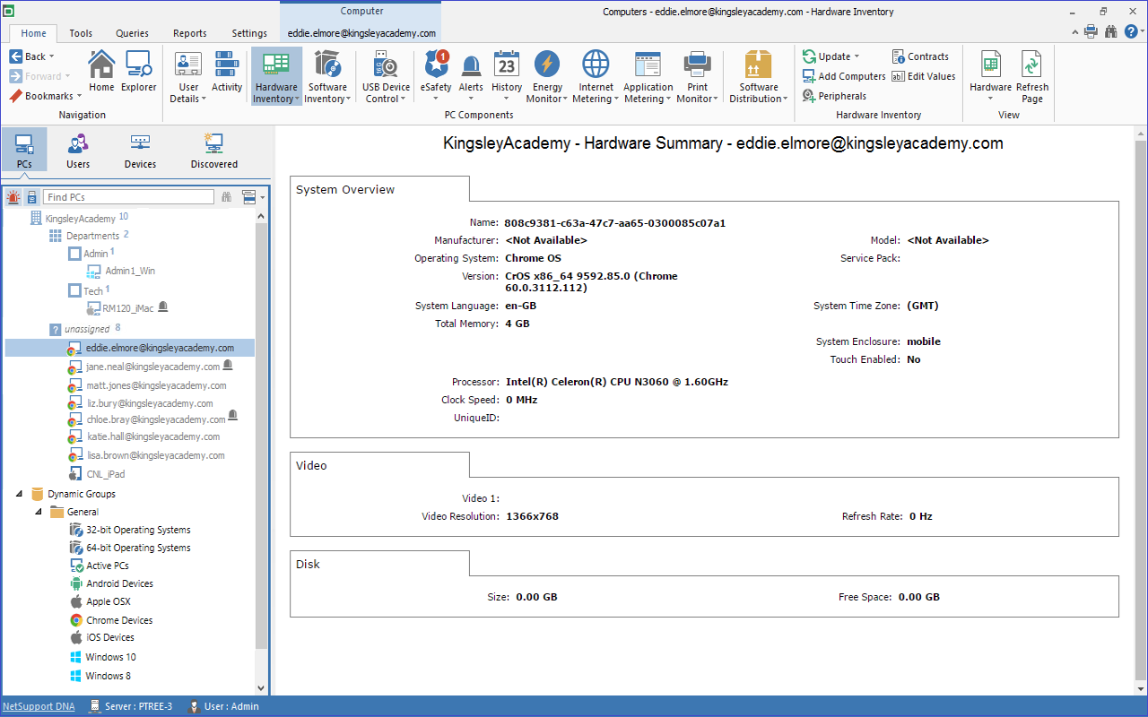 NetSupport DNA Agent - 截图 1