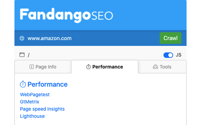 FandangoSEO Extension - 截图 2