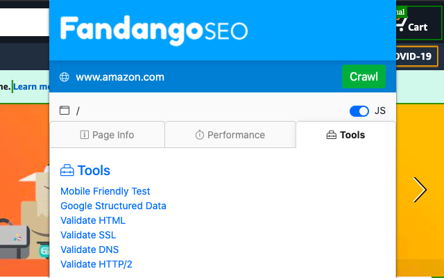 FandangoSEO Extension - 截图 3