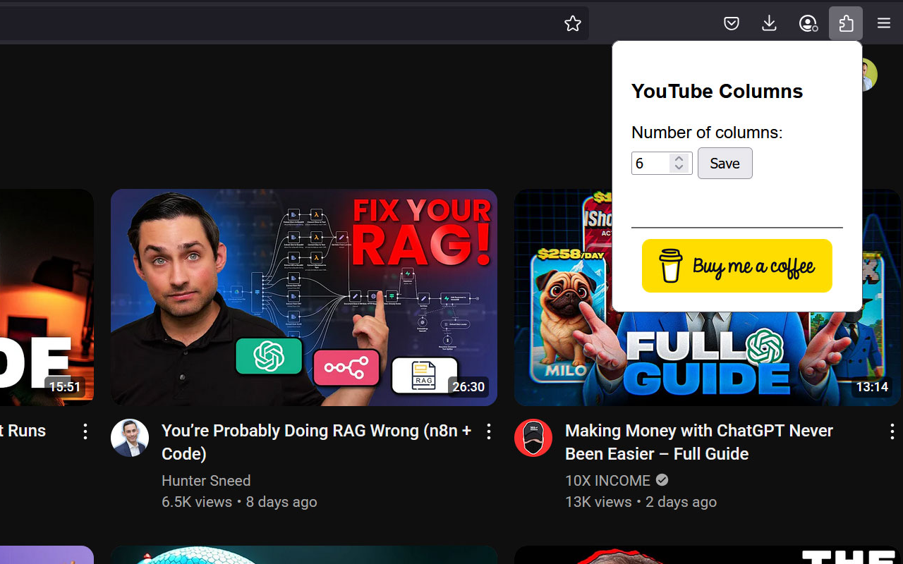 YouTube Thumbnail Size Fixer - 截图 1