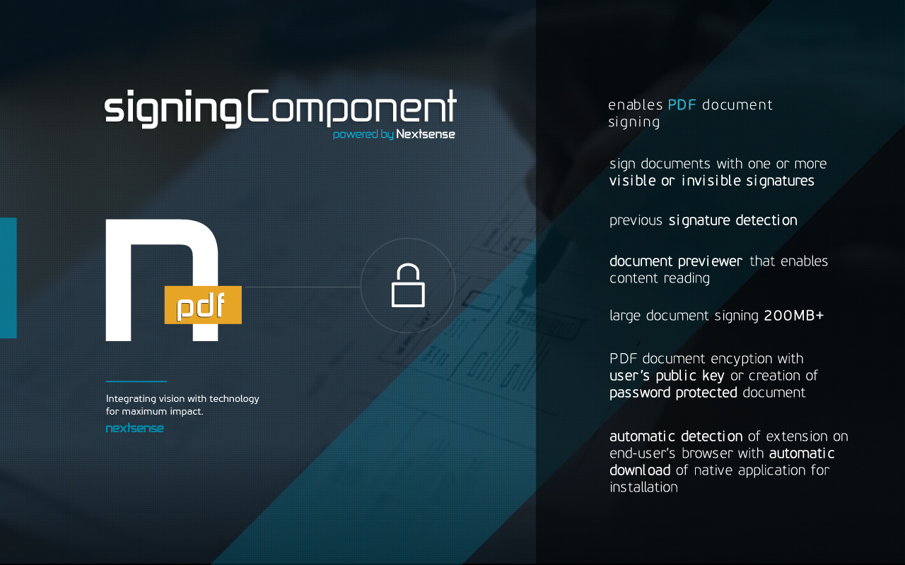 Nextsense PDF Signing Component - 截图 1