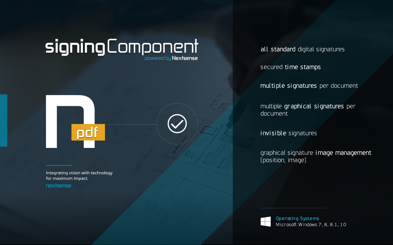 Nextsense PDF Signing Component - 截图 4