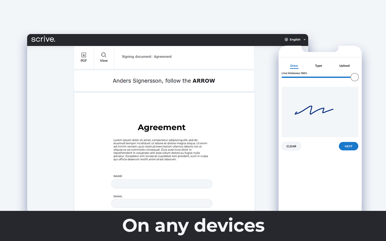 Scrive Go - 截图 1