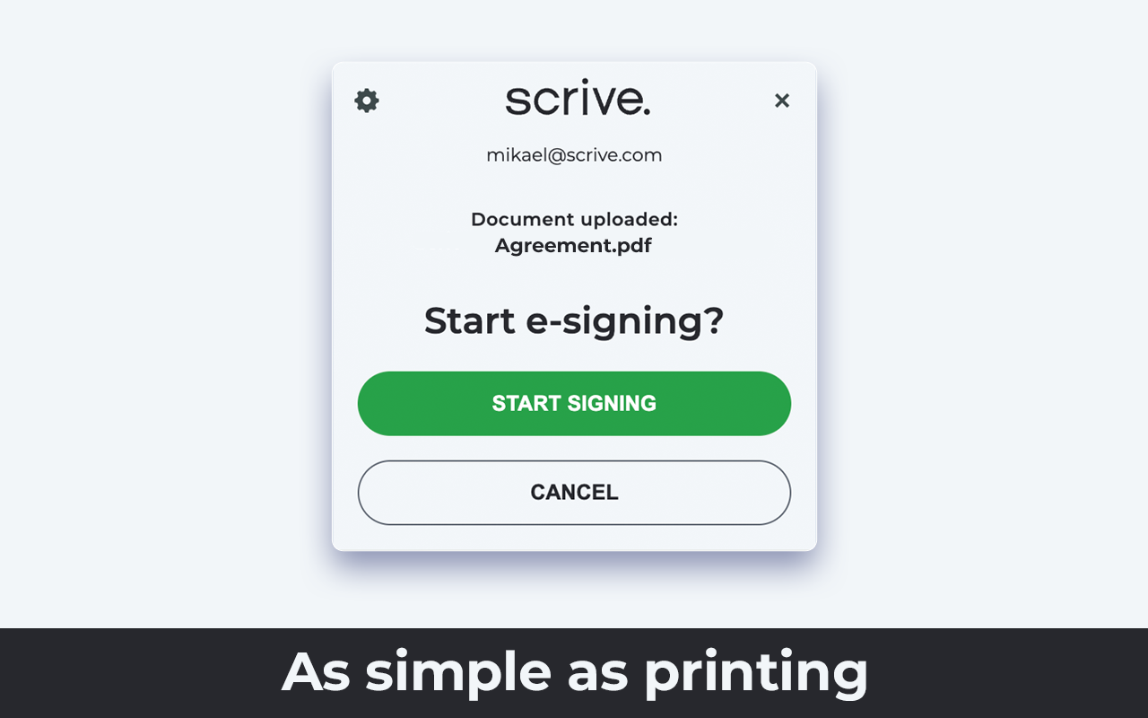 Scrive Go - 截图 2