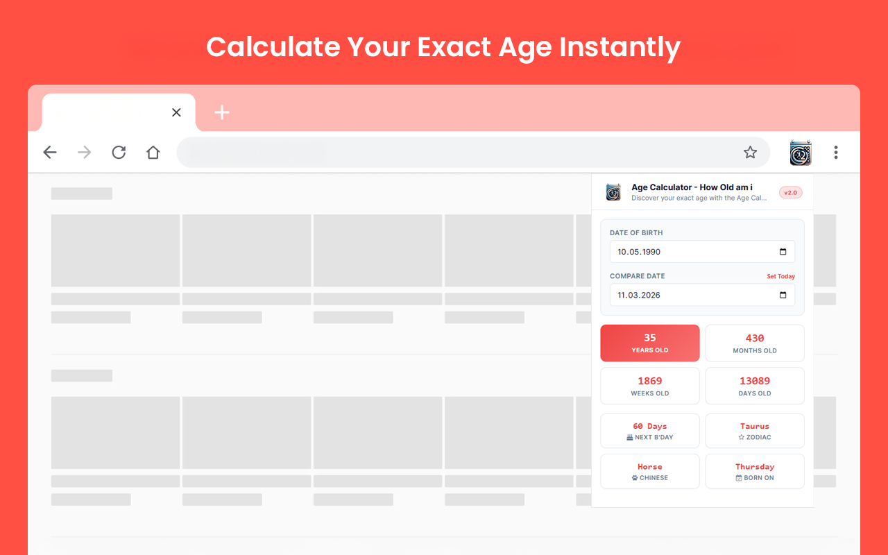 Age Calculator - How Old am i - 截图 2