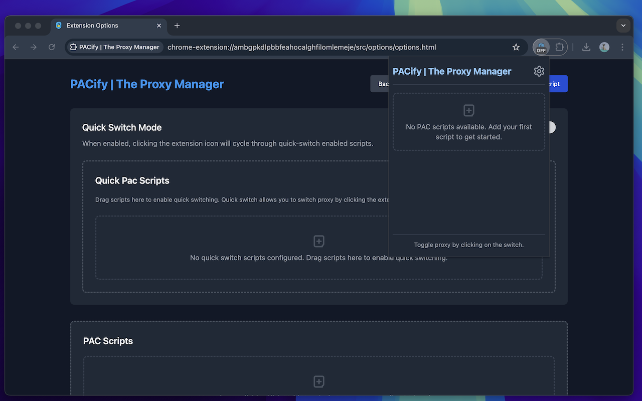PACify | The Proxy Manager - 截图 2