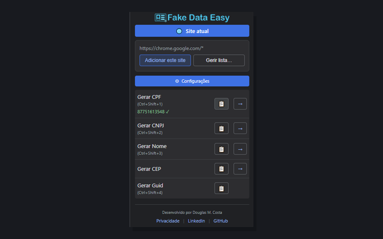 Fake Data Easy - 截图 2