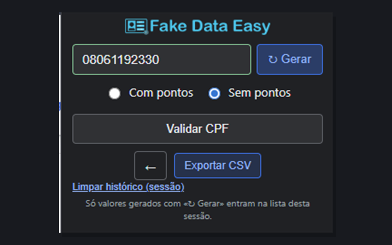 Fake Data Easy - 截图 4
