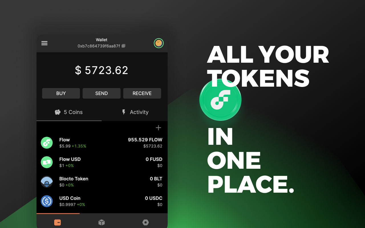 Flow Wallet - 截图 3