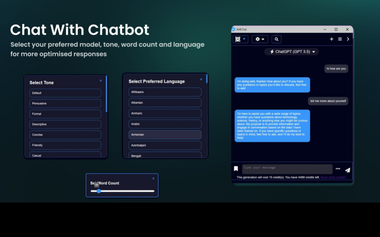 AI4Chat - 截图 2