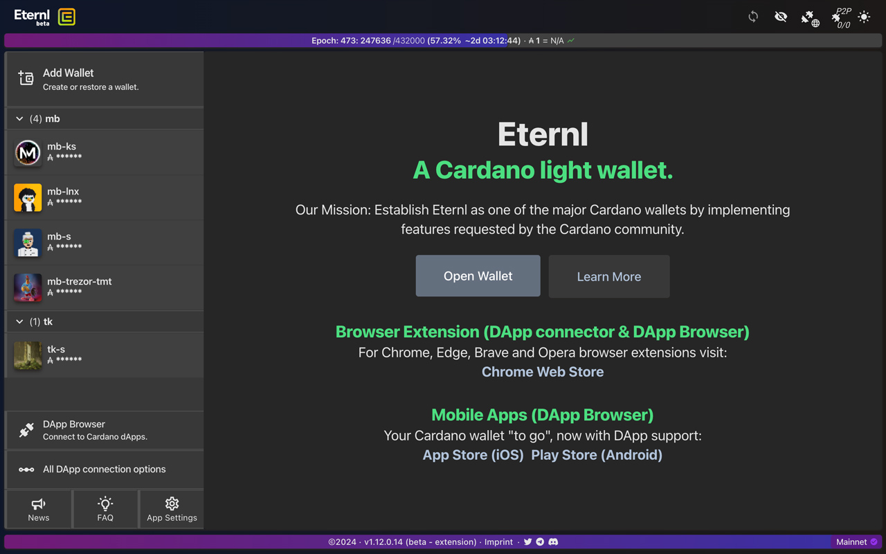 Eternl Beta - 截图 4
