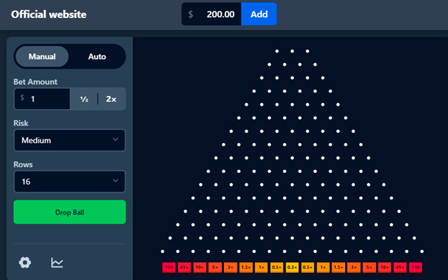Plinko Casino Game - Drop Ball, Win Big Jackpot - 截图 2