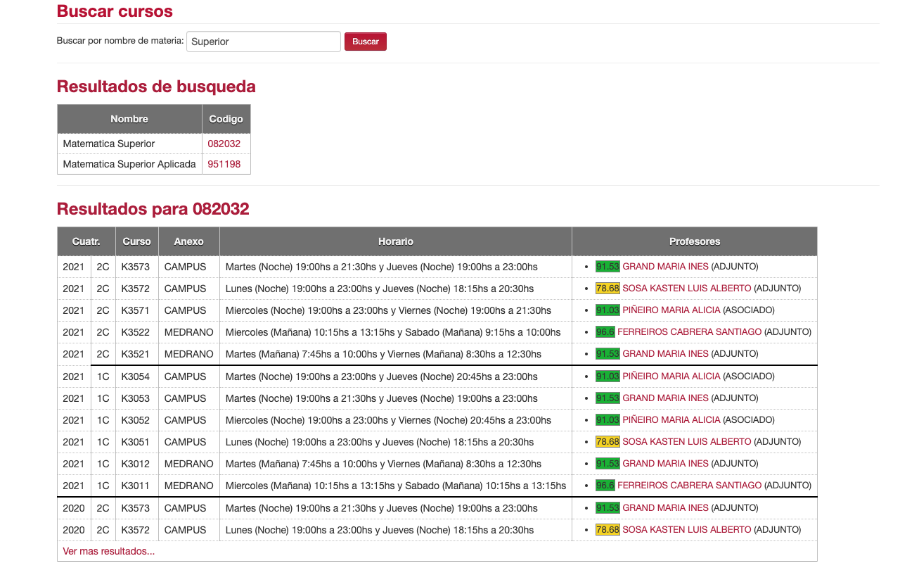 UTN.BA Helper (ex Siga Helper) - 截图 2