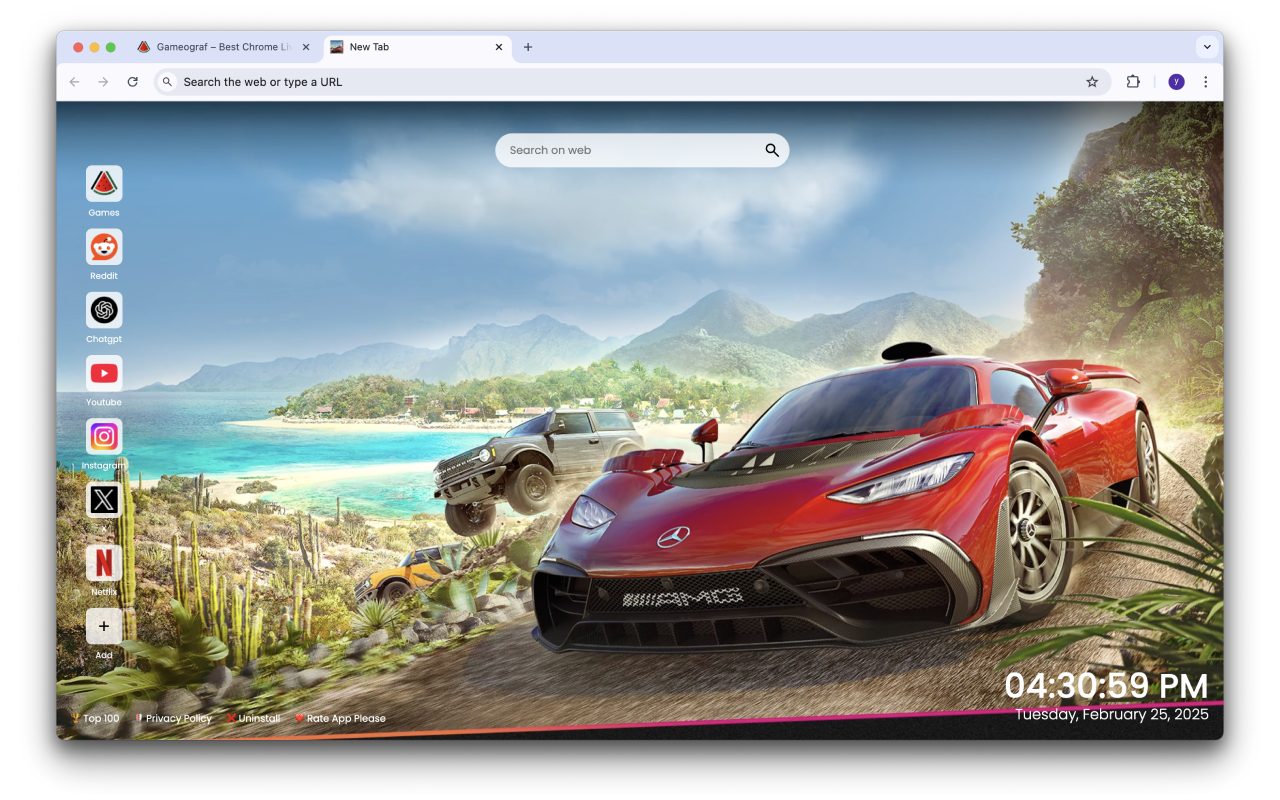 Forza Horizon 5 Live Wallpaper - 截图 2