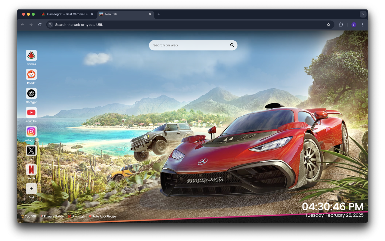 Forza Horizon 5 Live Wallpaper - 截图 3