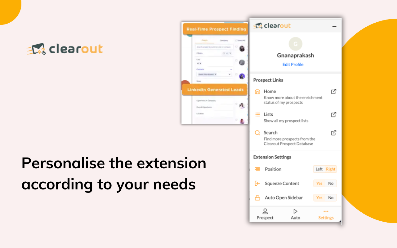 Email Finder & Phone Enrichment - Clearout - 截图 1
