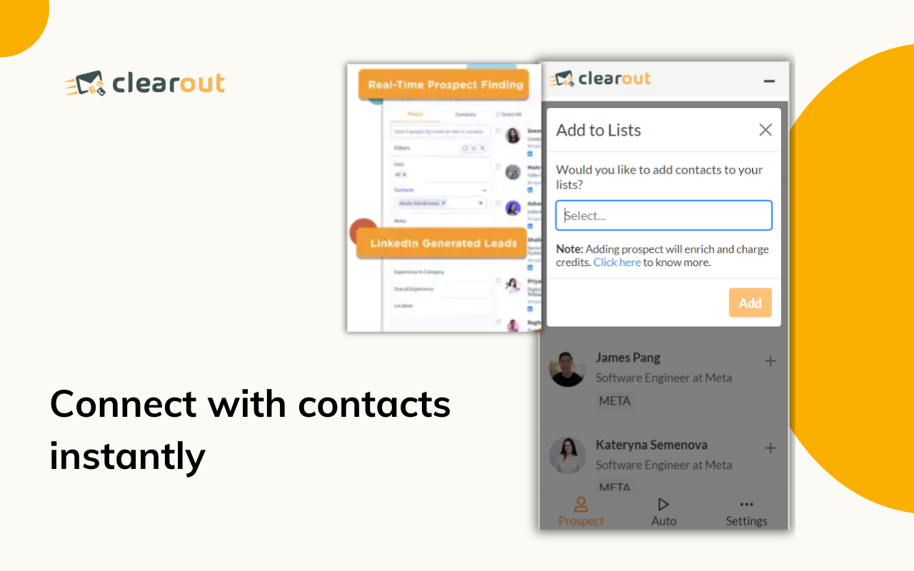 Email Finder & Phone Enrichment - Clearout - 截图 3