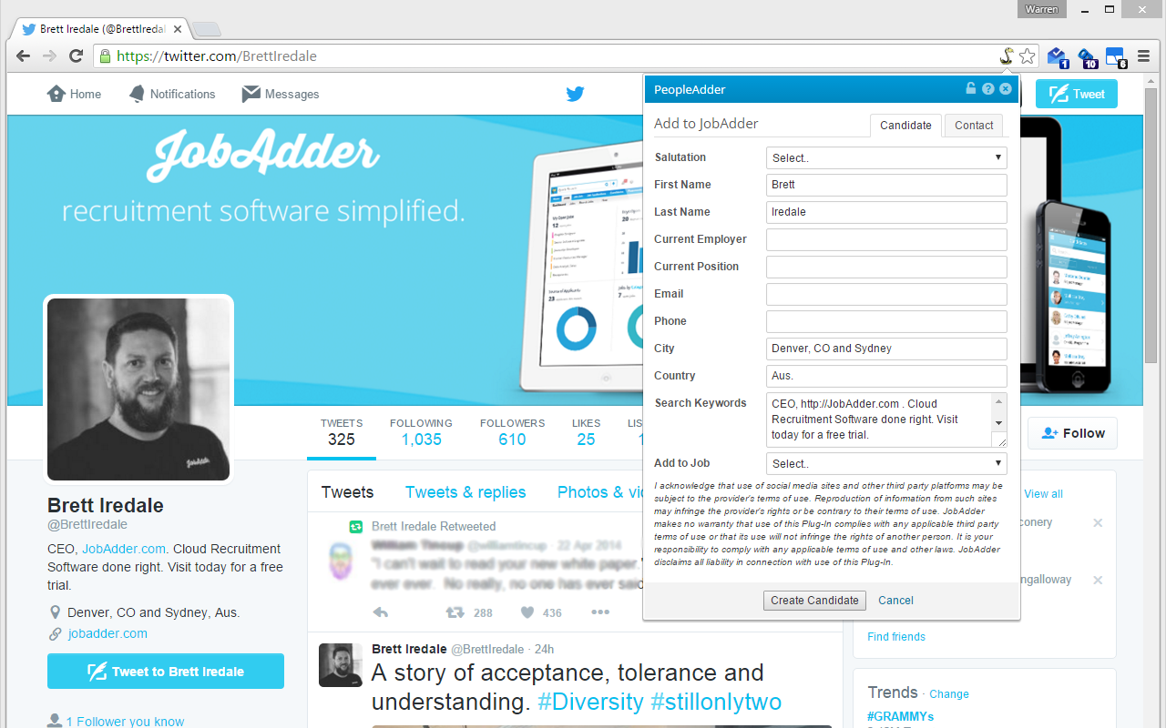 PeopleAdder - 截图 3