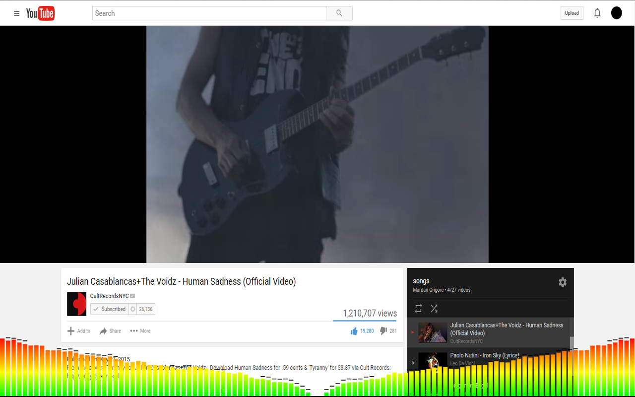YouTube™ Music Visualizer - 截图 5