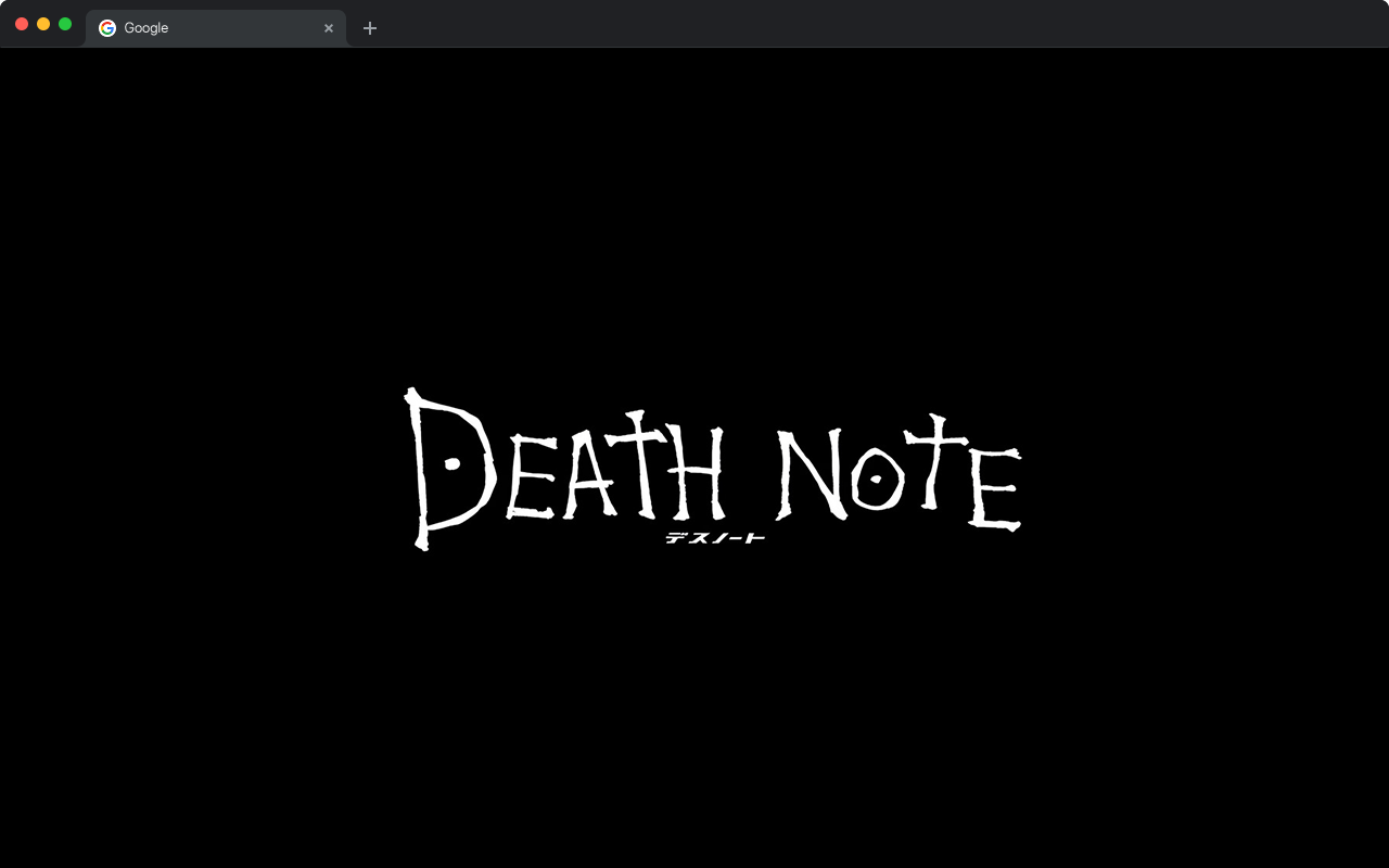 Death Note Anime Wallpapers HD New Tab - Dark Manga Backgrounds - 截图 2