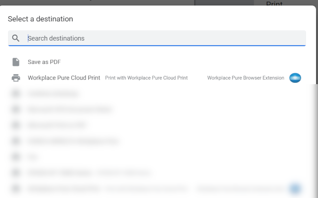 Workplace Pure Browser Extension - 截图 2