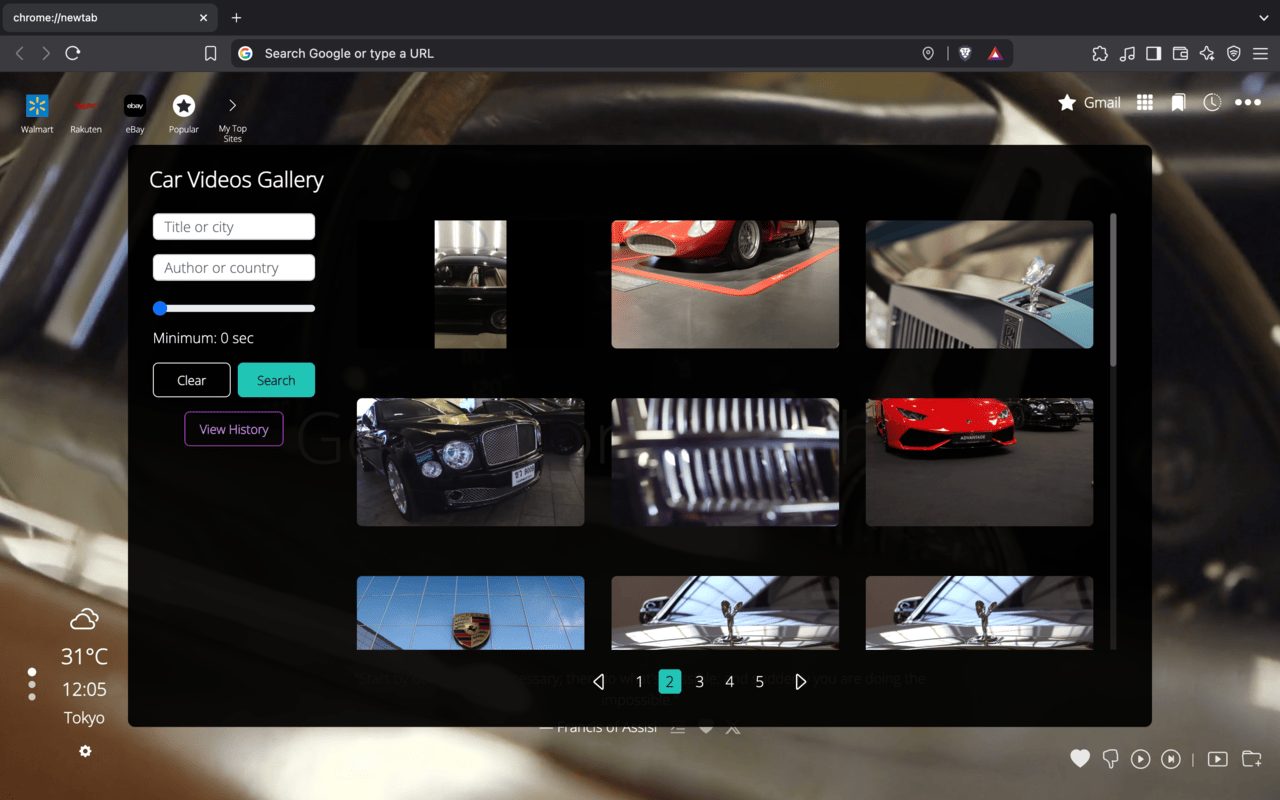 Super Cars HD wallpaper video backgrounds - 截图 2