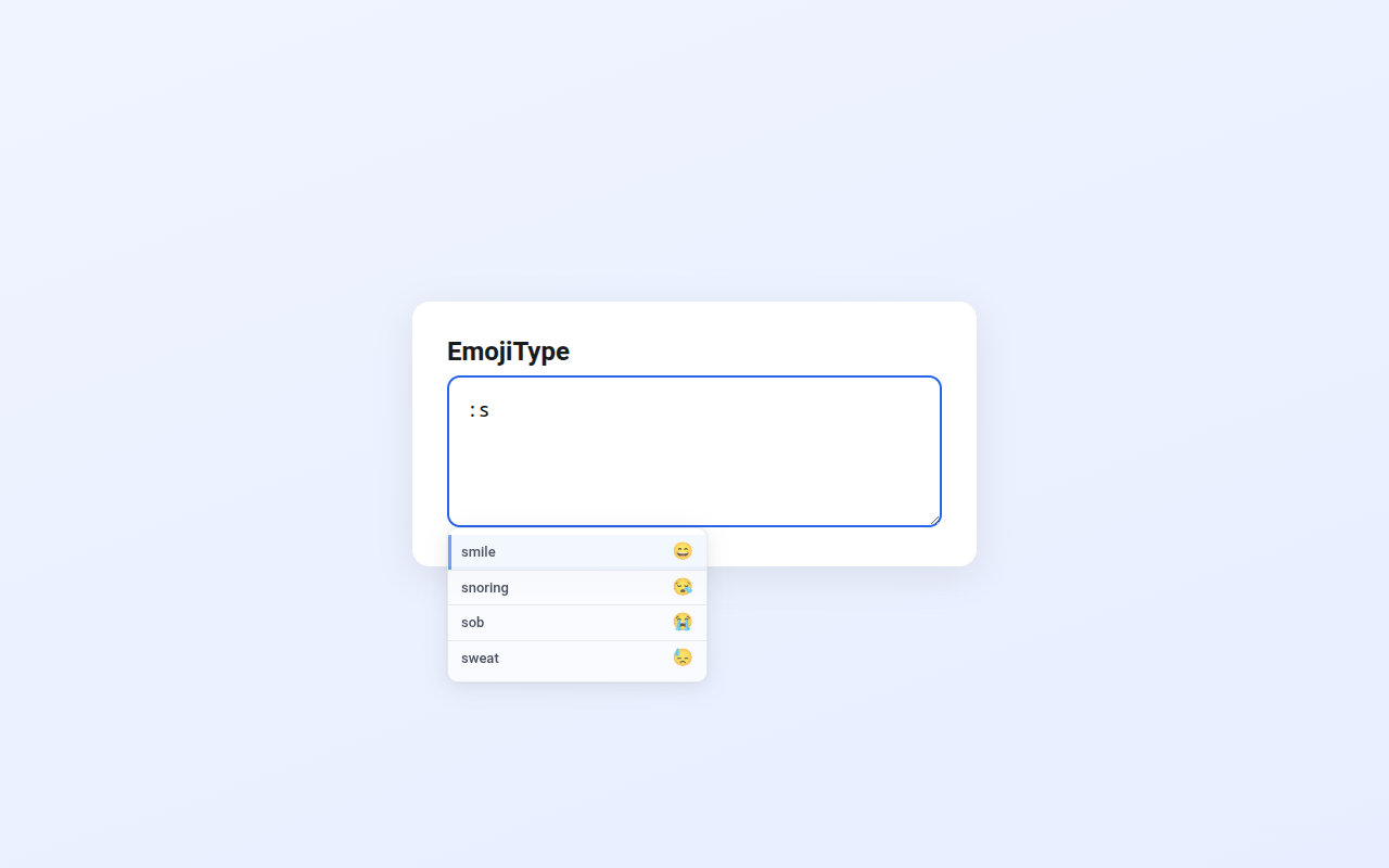 Emoji Type - 截图 1