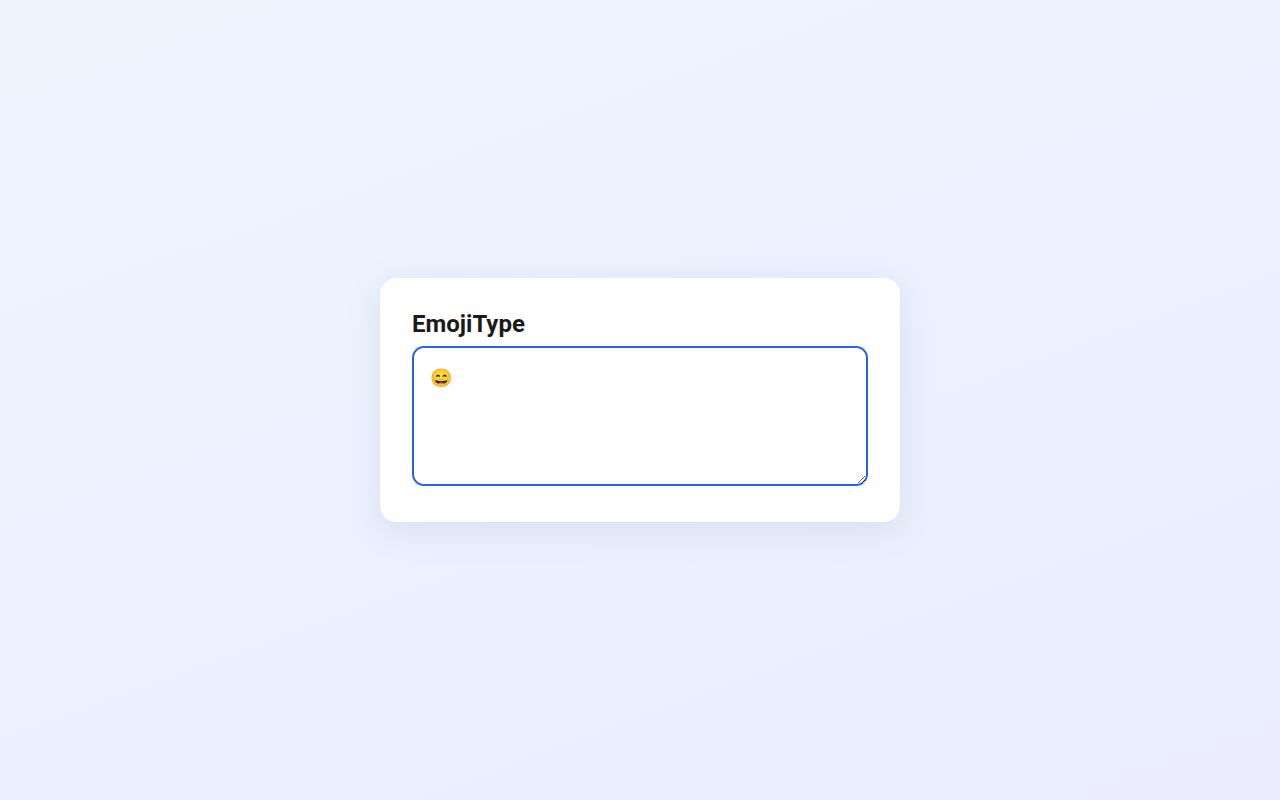Emoji Type - 截图 2