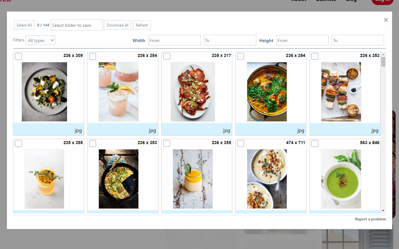 Image downloader Korag - 截图 1