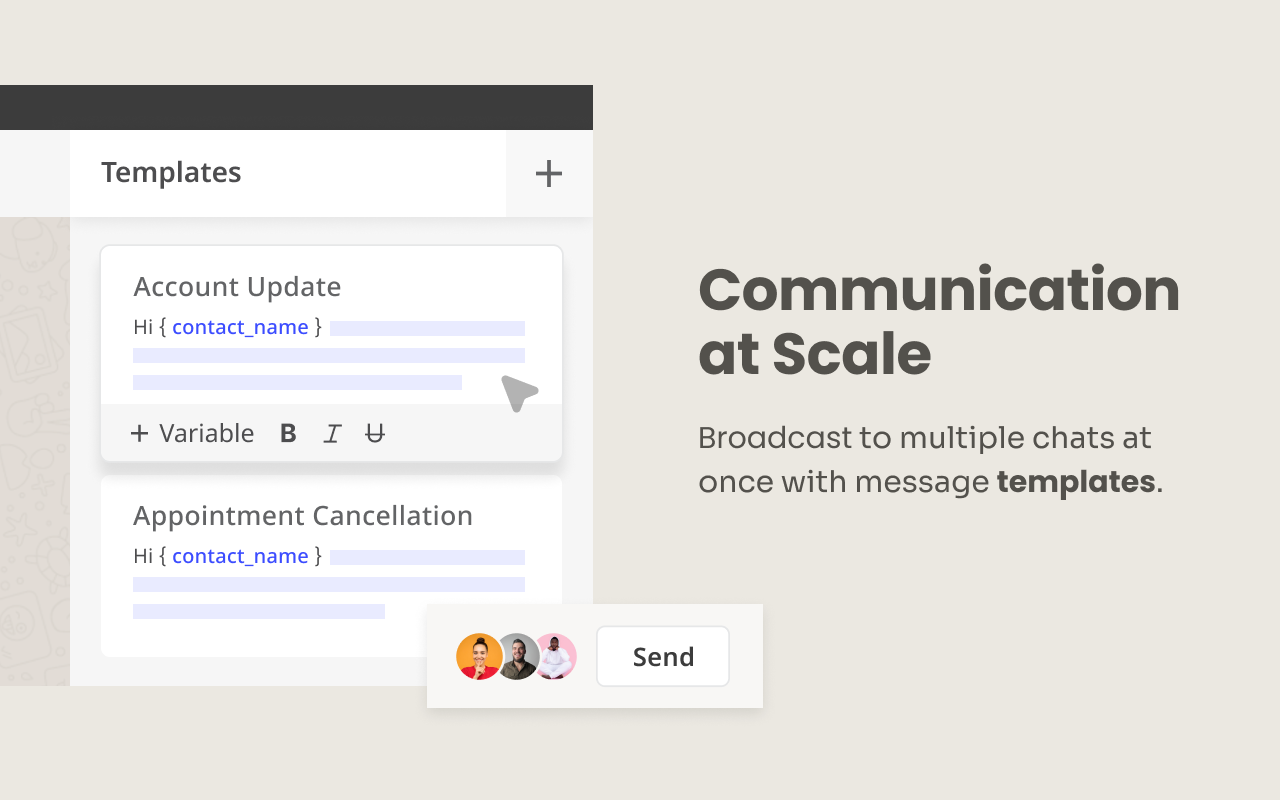 Cooby: Best WhatsApp Extension for Work - 截图 5