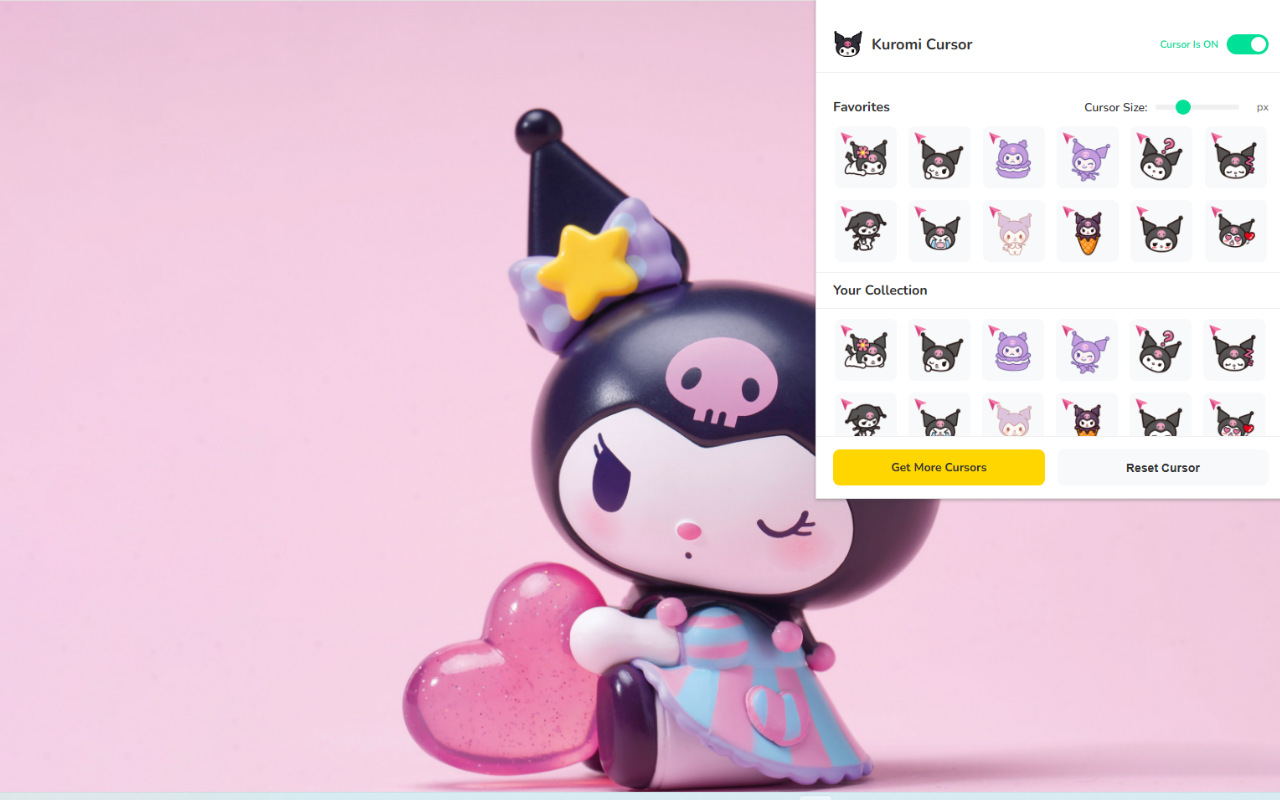 Kuromi Cursor ★ Custom Cursor for Chrome™ - 截图 1