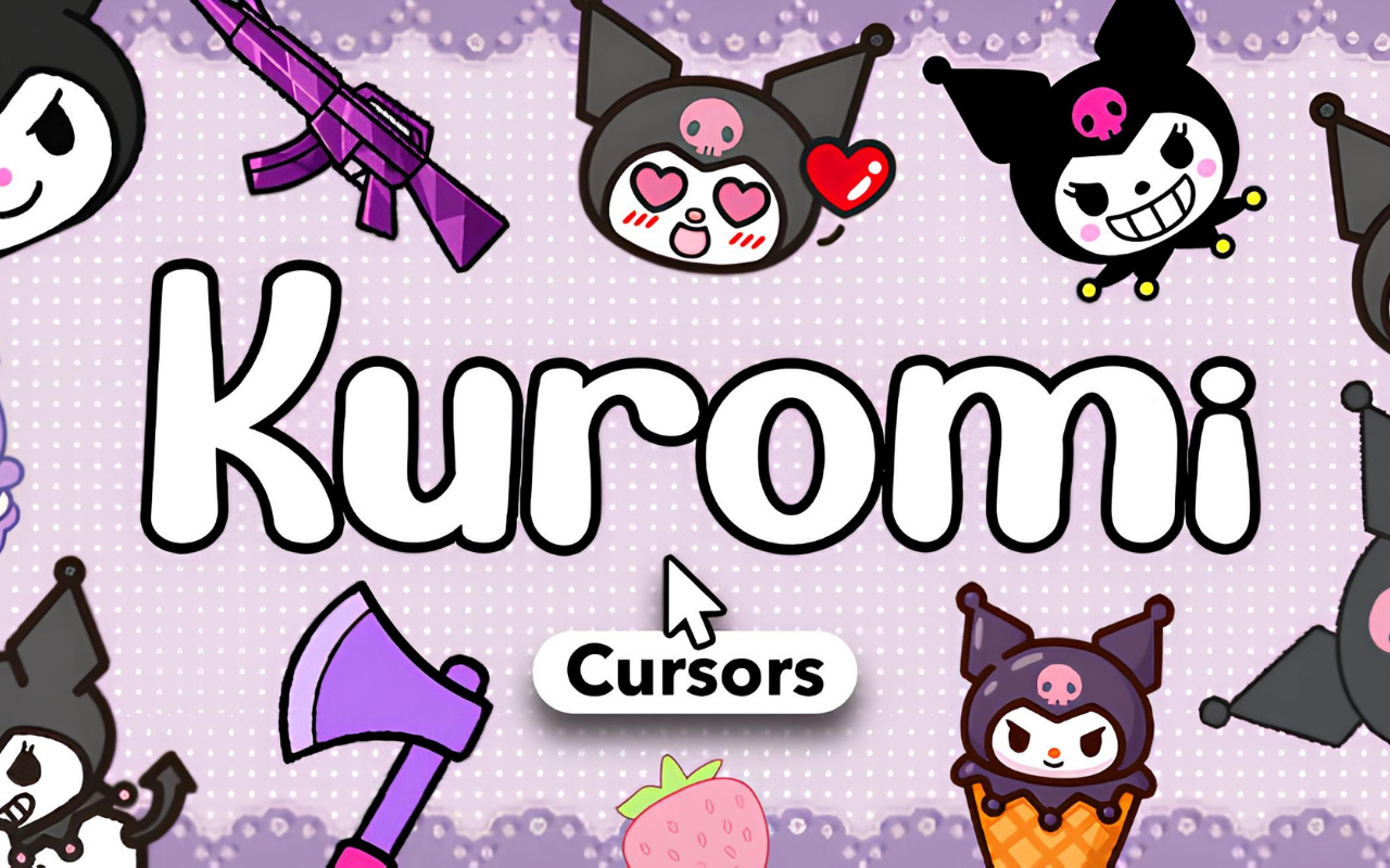 Kuromi Cursor ★ Custom Cursor for Chrome™ - 截图 2