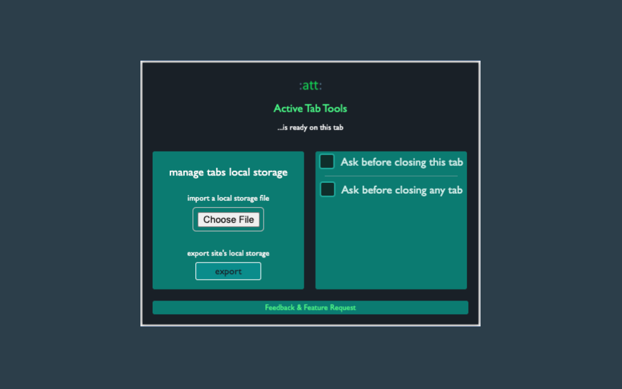 Active Tab Tools - 截图 2