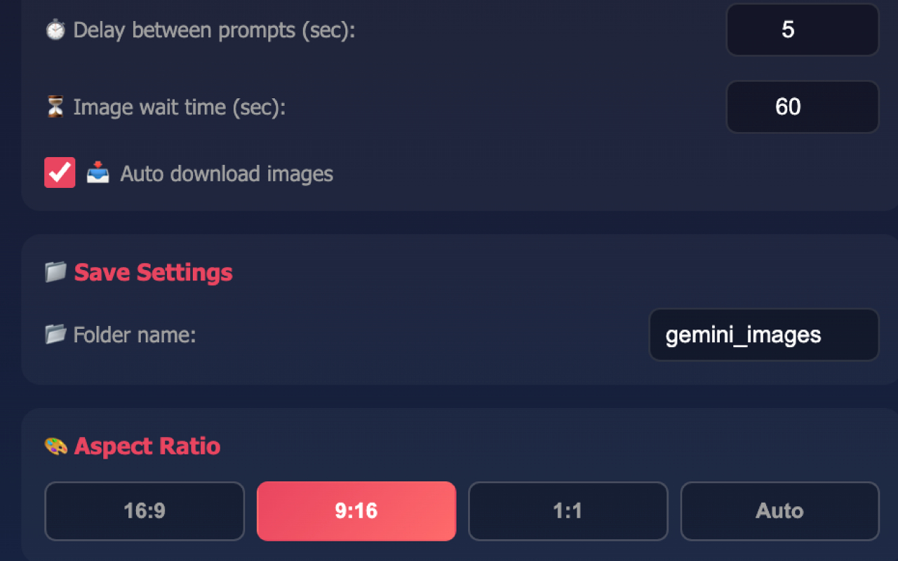 Auto Gemini IMG - 截图 2