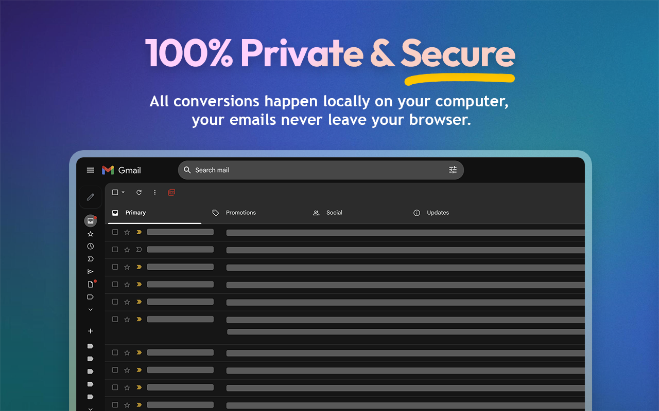 M2pdf: Save, Export & Download Gmail to PDF - 截图 1