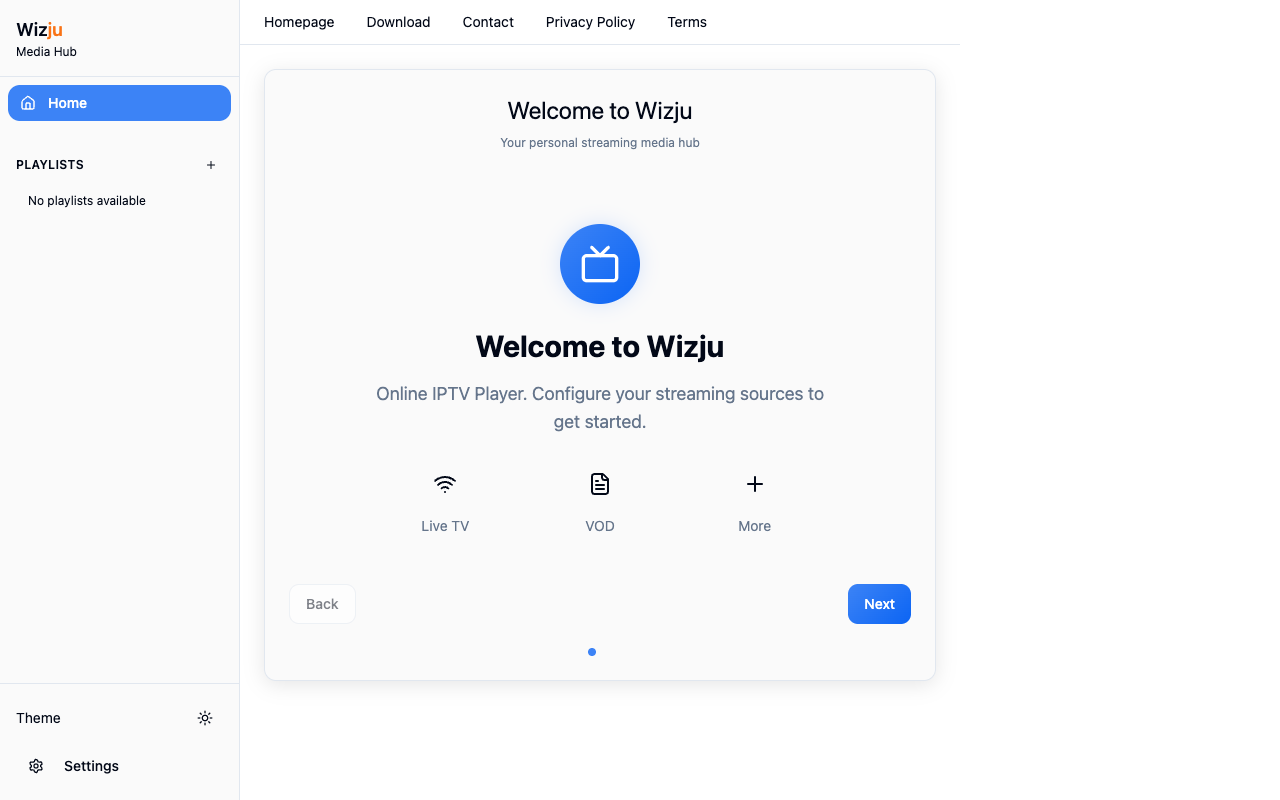 Wizju IPTV Player - 截图 4