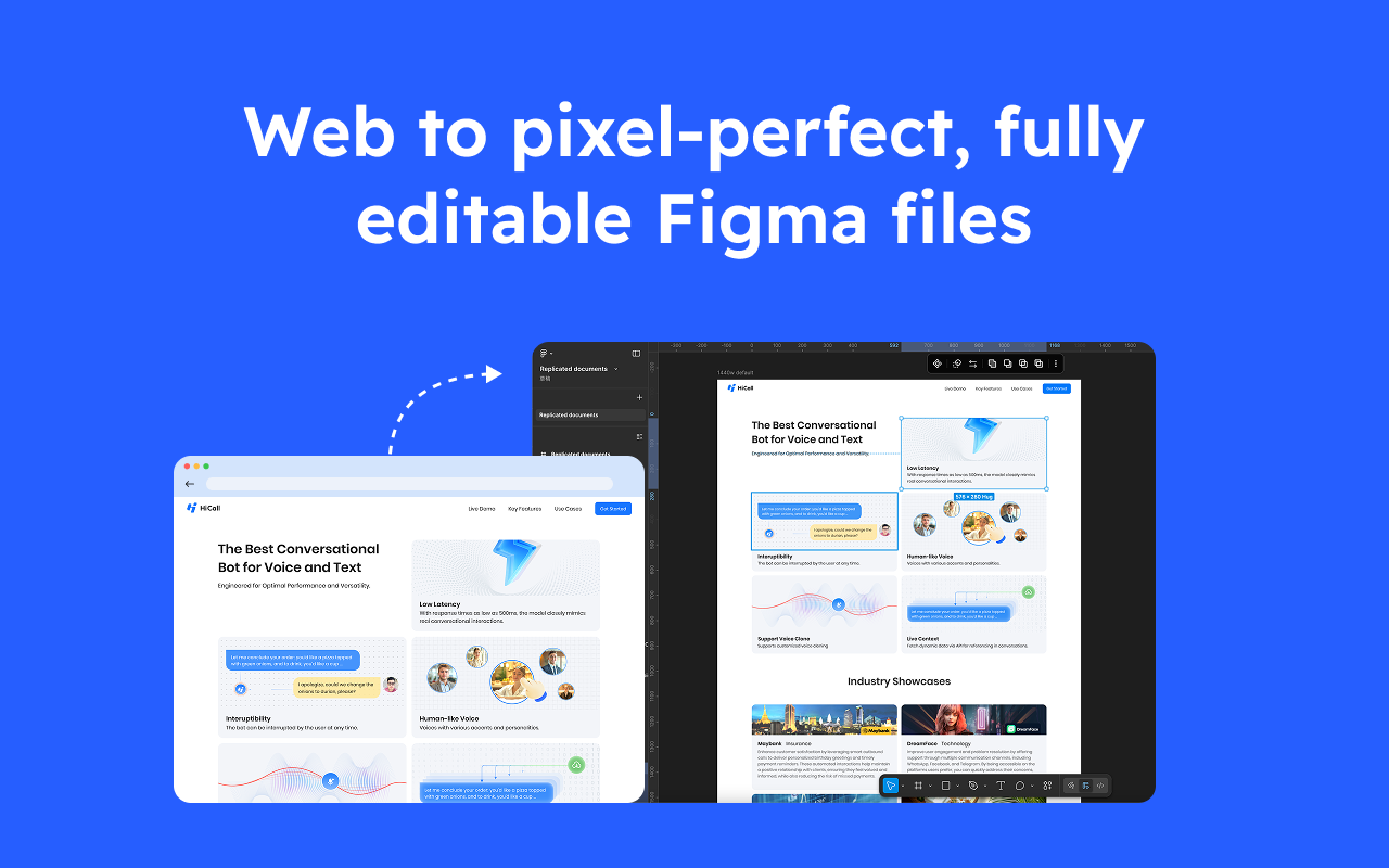 PixLore-Convert any website into Figma - 截图 4