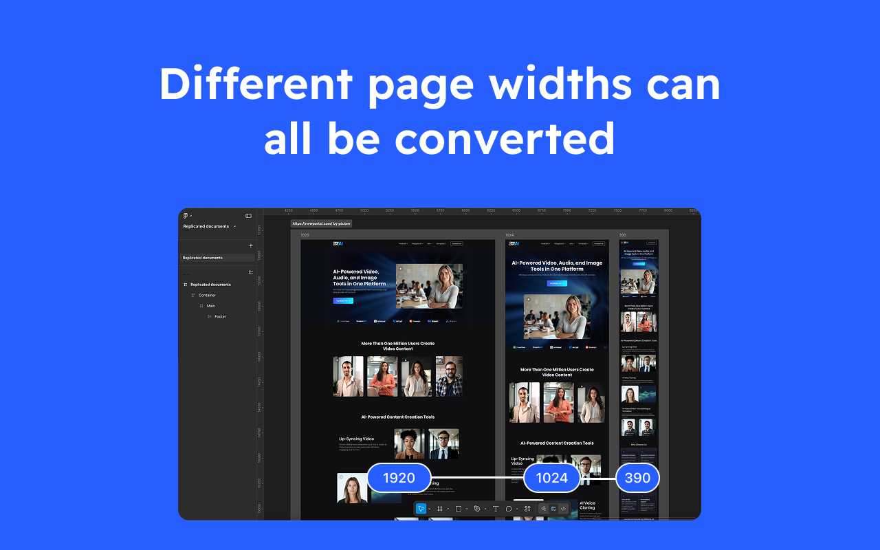 PixLore-Convert any website into Figma - 截图 5