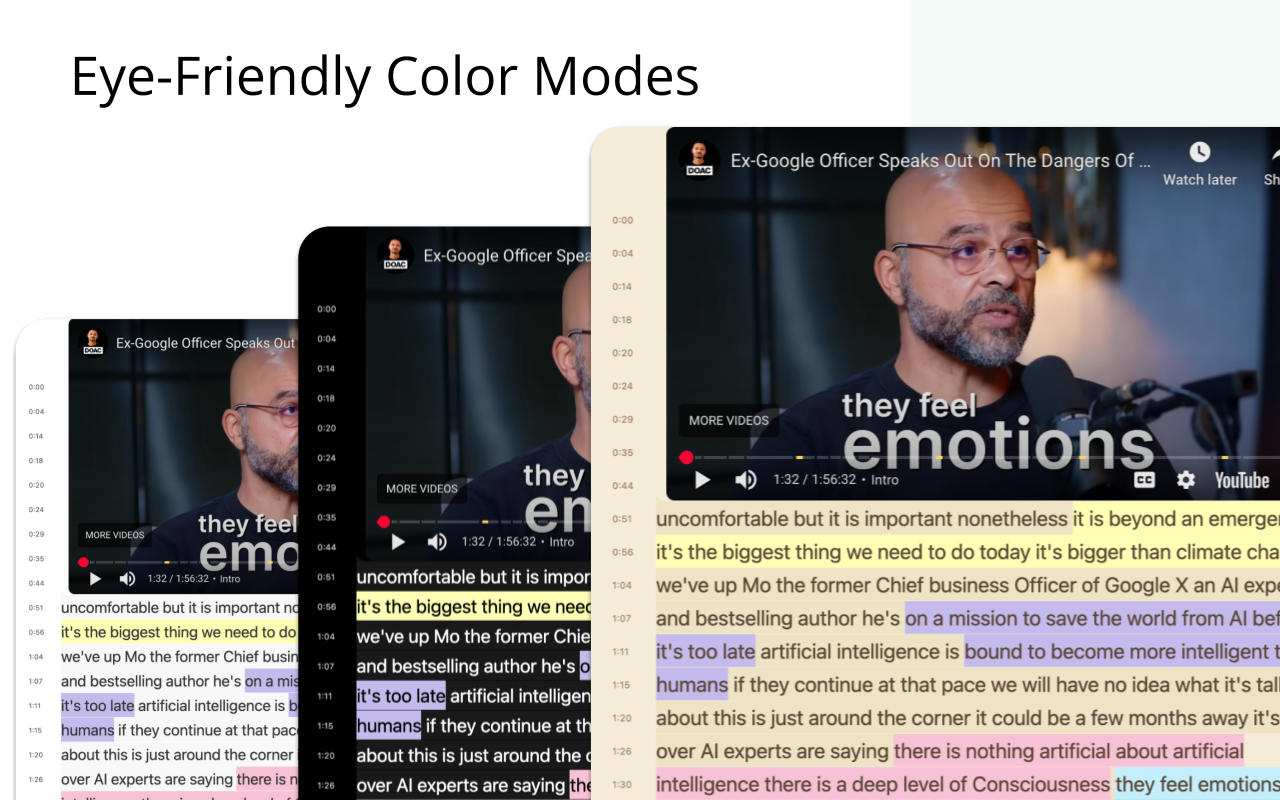 Youtube Highlighter & AI Summary - Web Highlights - 截图 5