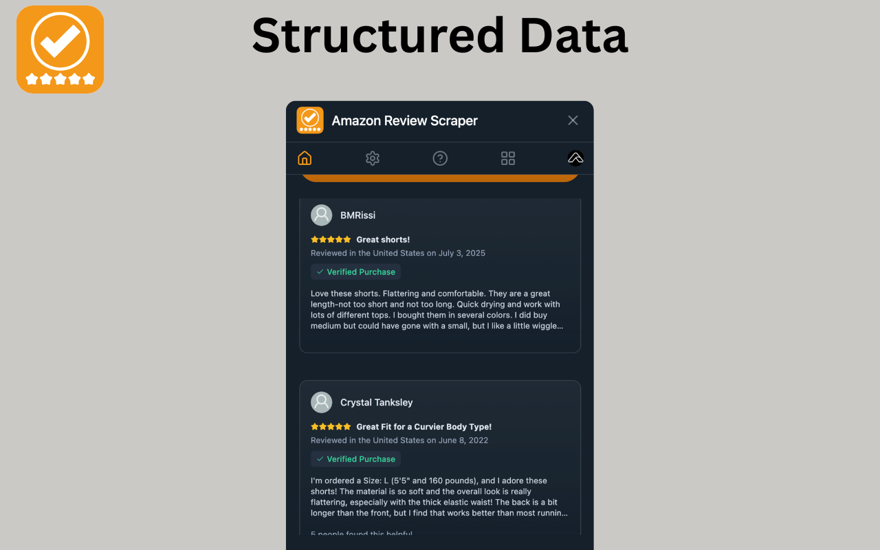 Amazon Review Scraper - 截图 2