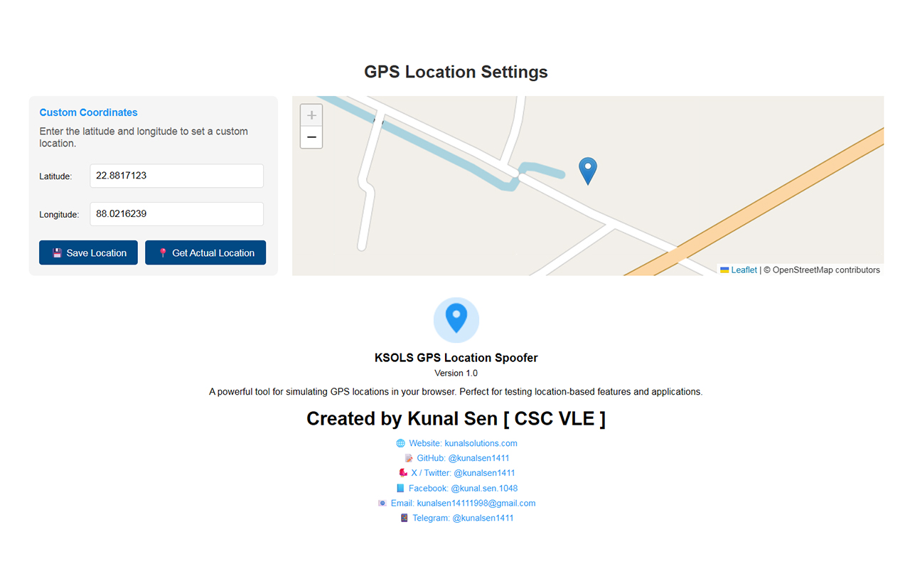 KSOLS GPS Location Spoofer - 截图 2