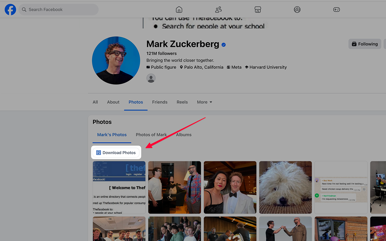 FB 照片下载器 - 截图 2
