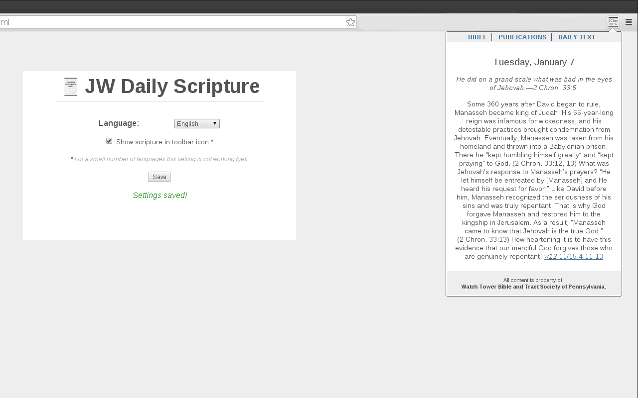 JW Daily Scripture - 截图 2