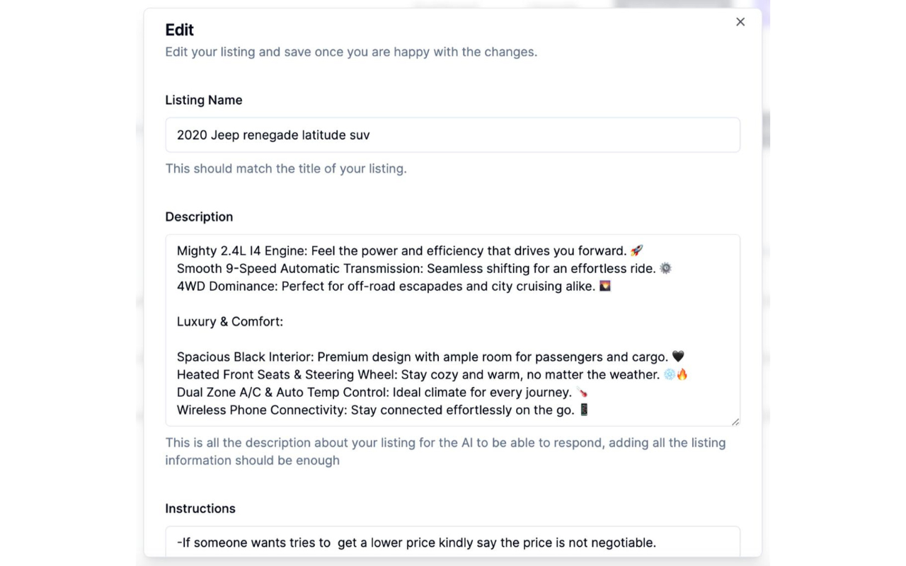 Nerdy Panda - FB Marketplace Chatbot - 截图 1