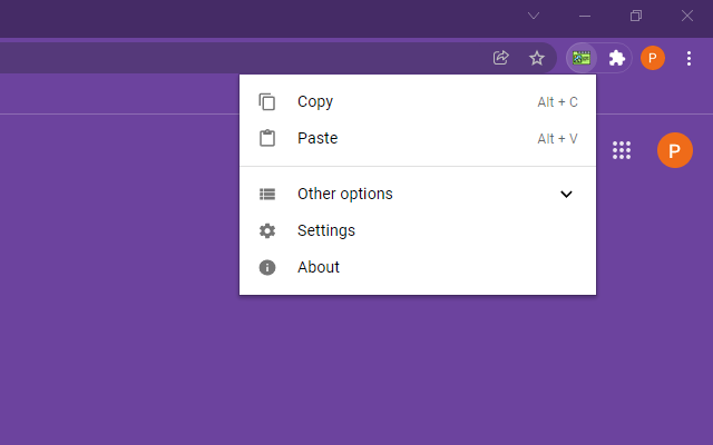 Copy/Paste Tabs URLs - 截图 2