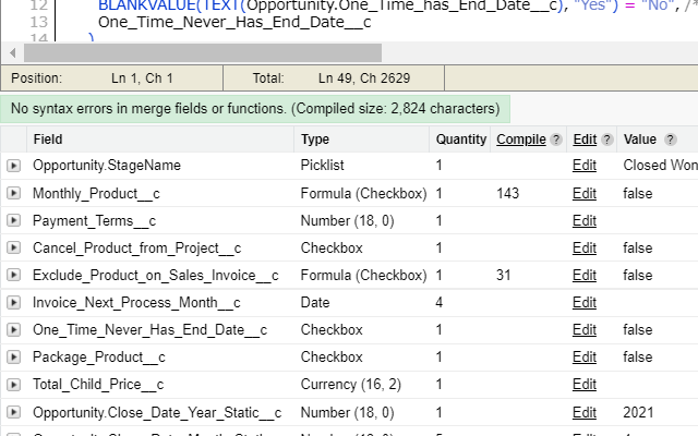Salesforce.com Enhanced Formula Editor - 截图 2