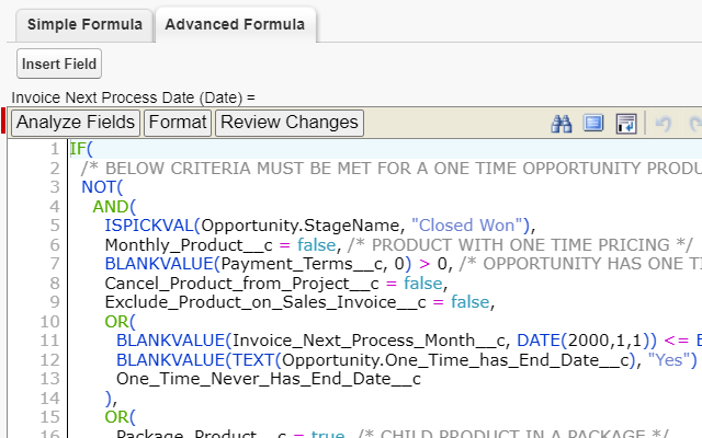 Salesforce.com Enhanced Formula Editor - 截图 3
