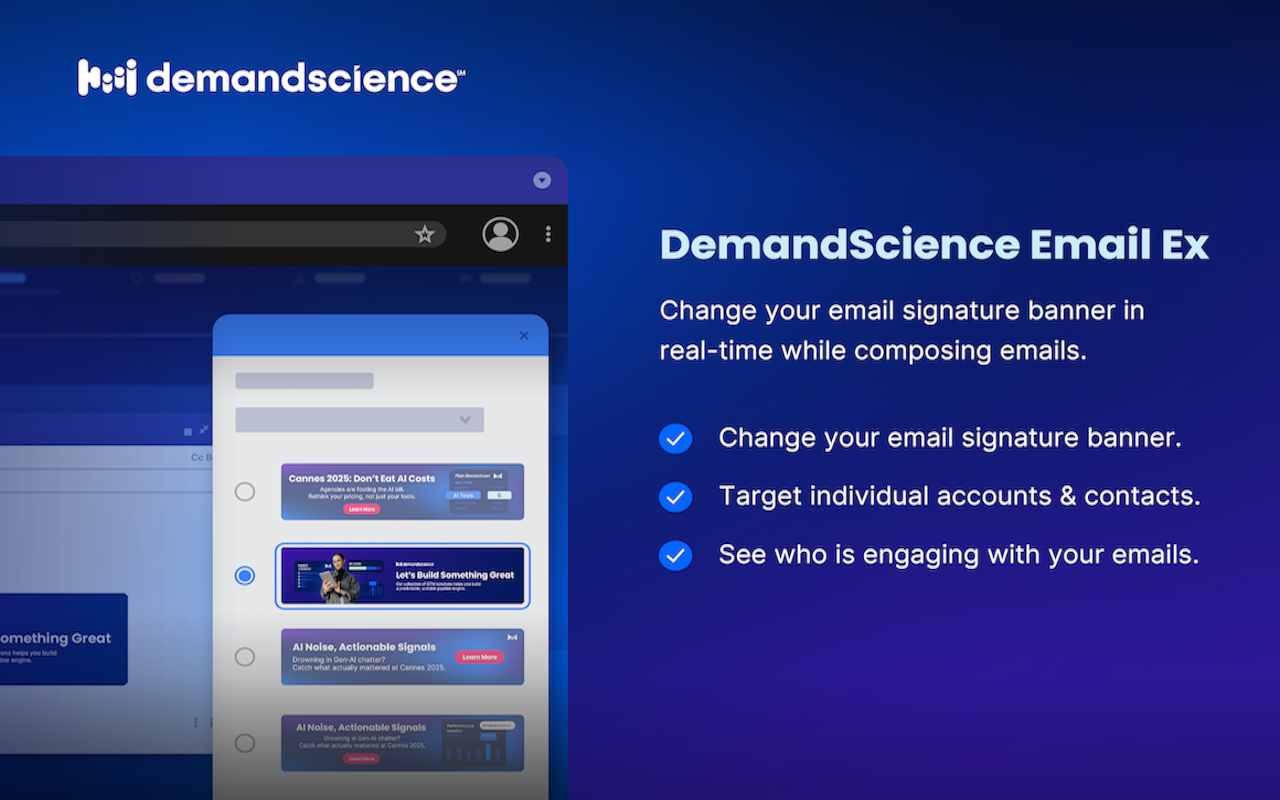DemandScience Chrome Extension - 截图 2